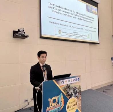 Research presentation in Bangkok, Thailand · 2025, photograph 2
