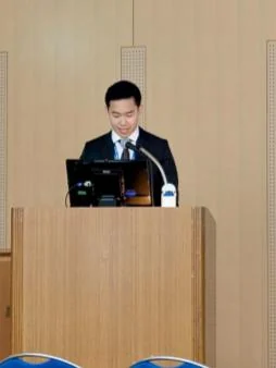 Research presentation in Fukuoka, Japan · 2026, photograph 2