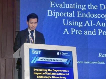 Research presentation in Khao Yai, Thailand · 2026, photograph 2