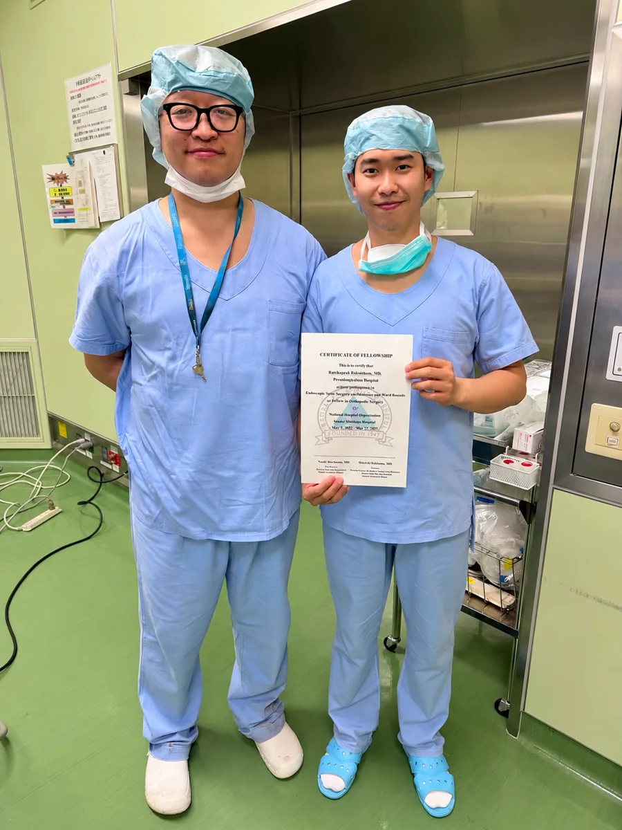 Sendai Nishitaga Hospital training photograph 1