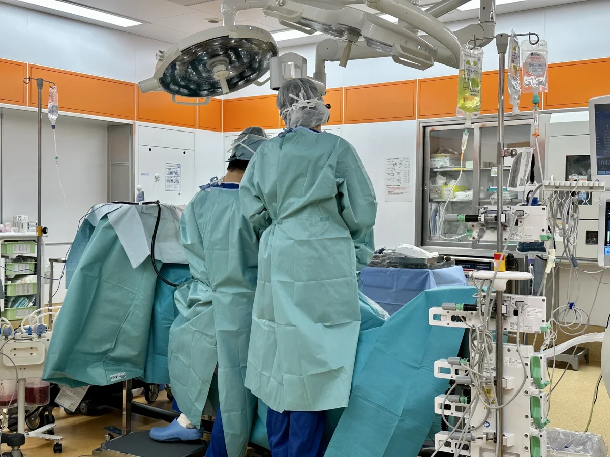 Tohoku Medical and Pharmaceutical University Hospital training photograph 4
